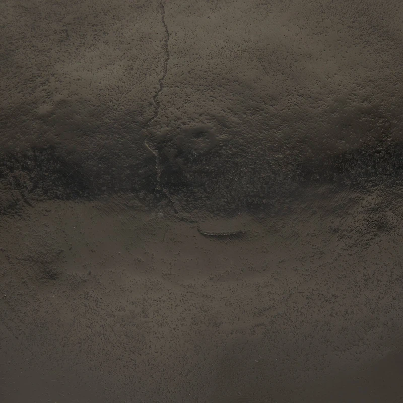 23" Black Aluminum Turned Style Accent Table