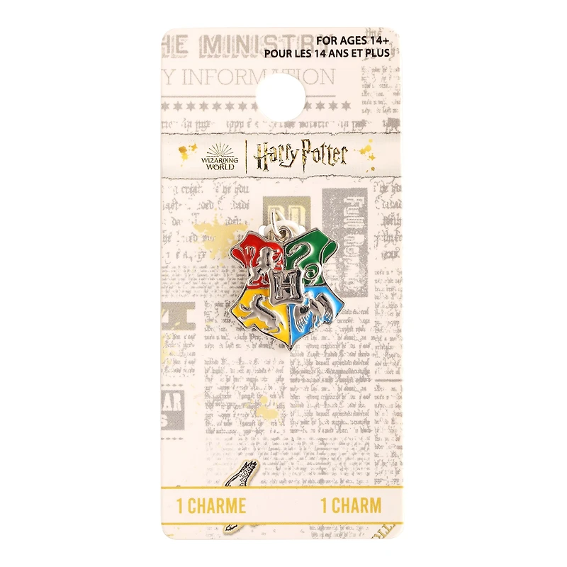 Harry Potter Hogwarts Crest Enamel Charm