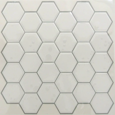 RoomMates Pearl Hexagon Backsplash StickTiles®