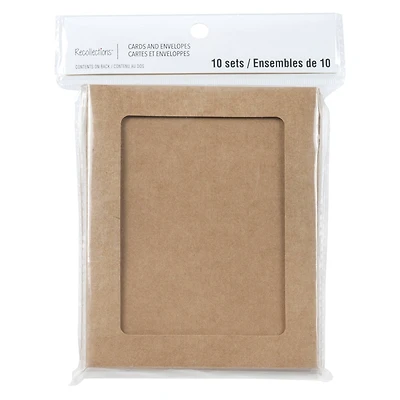 Kraft Frame Cards & Envelopes by Recollections