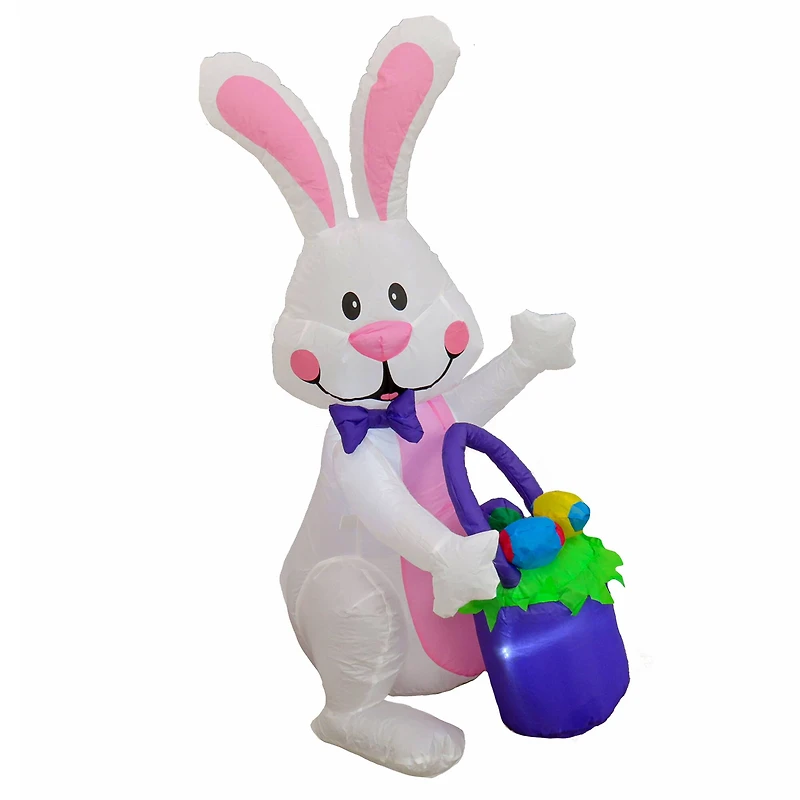 4ft. Inflatable Waving Easter Bunny