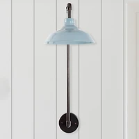 Hello Honey® 33" Metal Wall Sconce with Round Shade