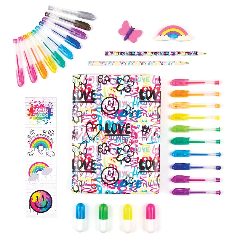 Make It Real™ 3C4G® Street Style Stationery Set