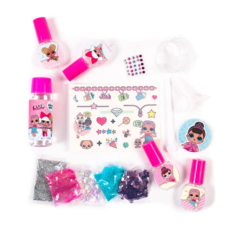 L.O.L. Surprise! Confetti Nail Art