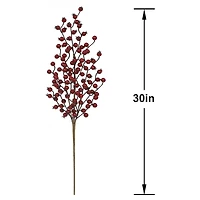 30" Red Berry Stem by Ashland®