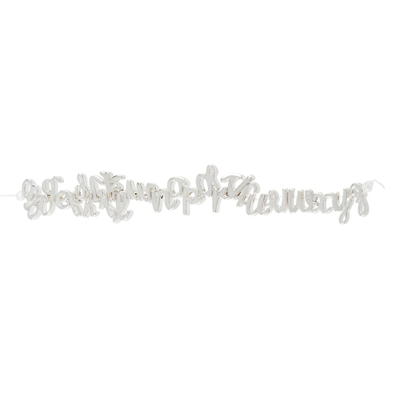 Silver Alphabet Beads by Bead Landing™