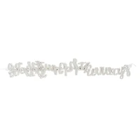 Silver Alphabet Beads by Bead Landing™