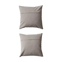 Hello Honey® 18" Embroidered Wool Christmas Tree Throw Pillow Set