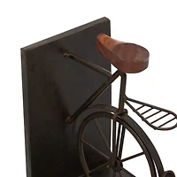 9" Contemporary Bicycle Iron Bookend Set