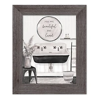 Farmhouse Sink Western Framed Print