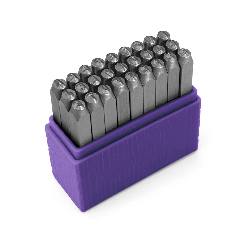 ImpressArt® 3mm Basic Script Lowercase Letter Stamps Set