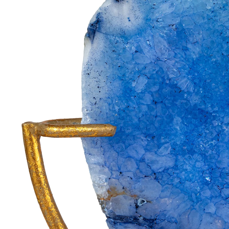 Hello Honey® Blue Agate Decor on Stand