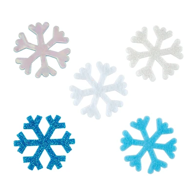 Snowflake Felt Stickers by Creatology™
