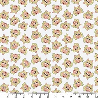 Camelot Fabrics The Muppets Miss Piggy Cotton Precut Fabric Bundle