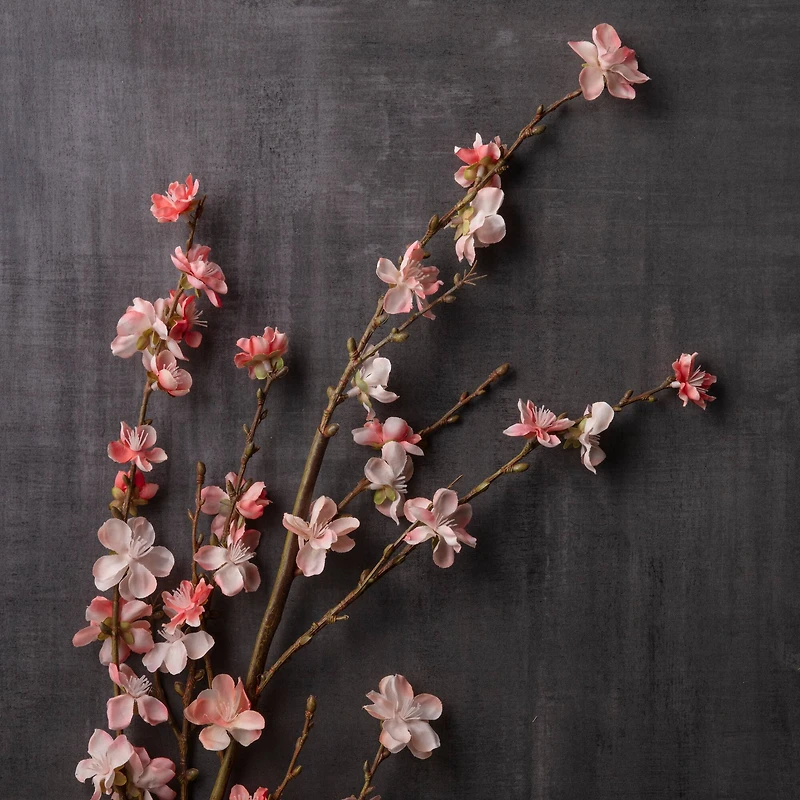 12 Pack: Coral Peach Blossom Spray by Ashland®