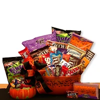 No Tricks Just Treats Halloween Goodie Bucket
