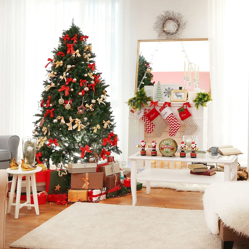 Mr. Christmas 6" Animated Santas Marching Band