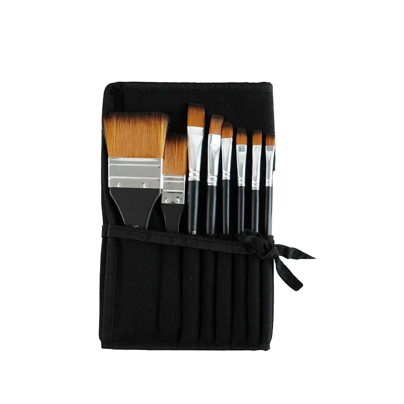 Mixed Media 25 Piece Paint Brush Set with Roller Organizer by Artist's Loft®