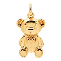 14K Gold Plated Teddy Bear Charm by Bead Landing™