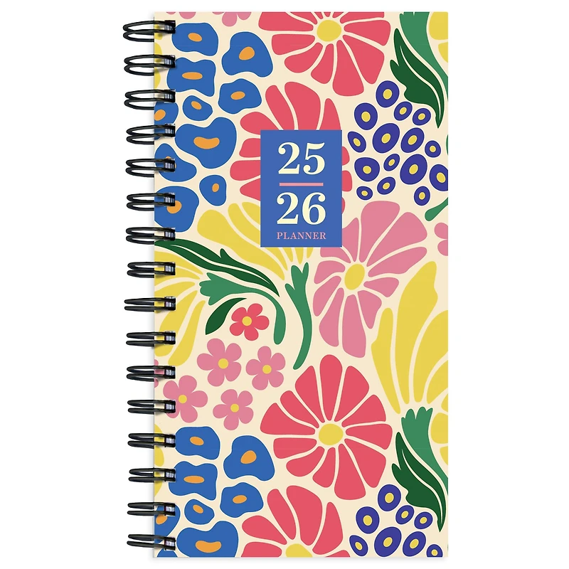 TF Publishing 2025-2026 Floral Medley Small Weekly/Monthly Planner