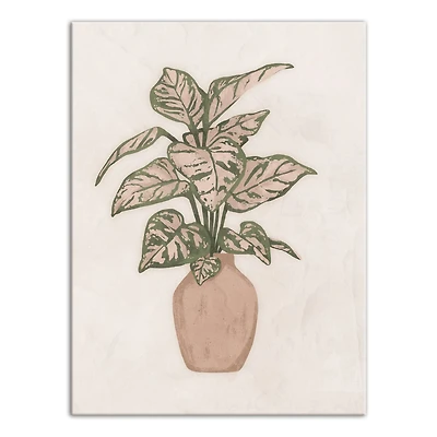 Boho Plant 12" x 16" Canvas Wall Art