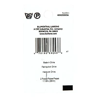 Spectrum Warm 1 1/8" Yellow 2-Hole Buttons, 2ct.