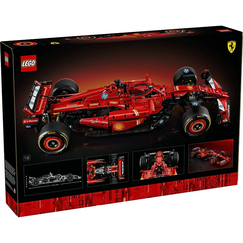 LEGO® Technic™ Ferrari SF-24 F1 Car Model Kit for Adults 42207