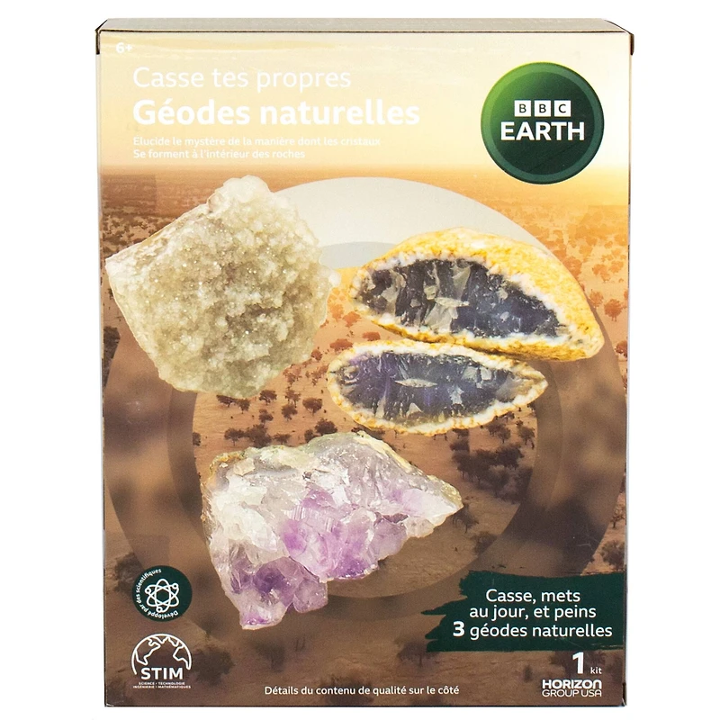 BBC Earth Break Your Own Natural Geodes