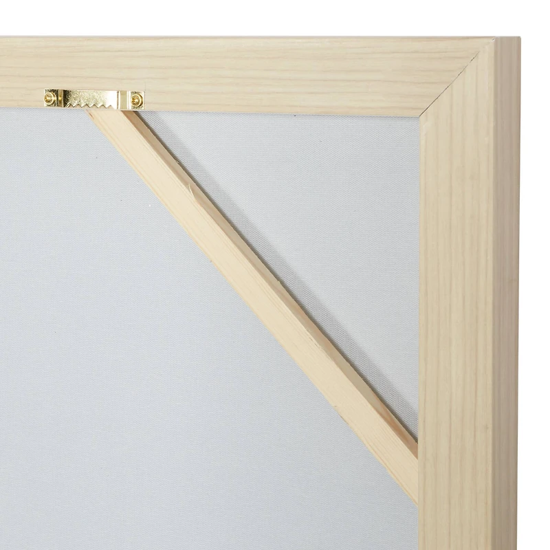 Blue Canvas Coastal Style Wall Art, 47" x 36" x 1"