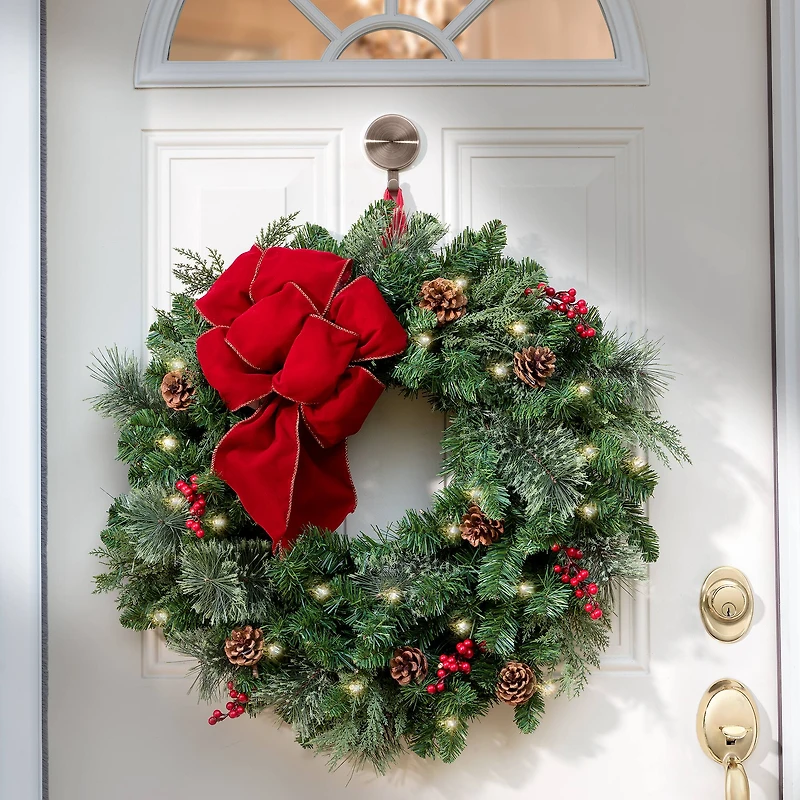 Haute Decor Attract™ Oil-Rubbed Bronze Magnetic Wreath Hanger, 2ct.