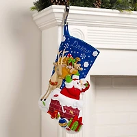 Bucilla® Santa's Toy Delivery Felt Stocking Kit