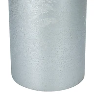 Silver Traditional Flameless Candle Set