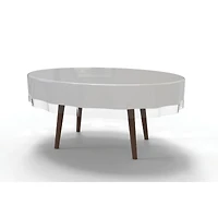 Home Details 70" Clear Round Tablecloth Protector