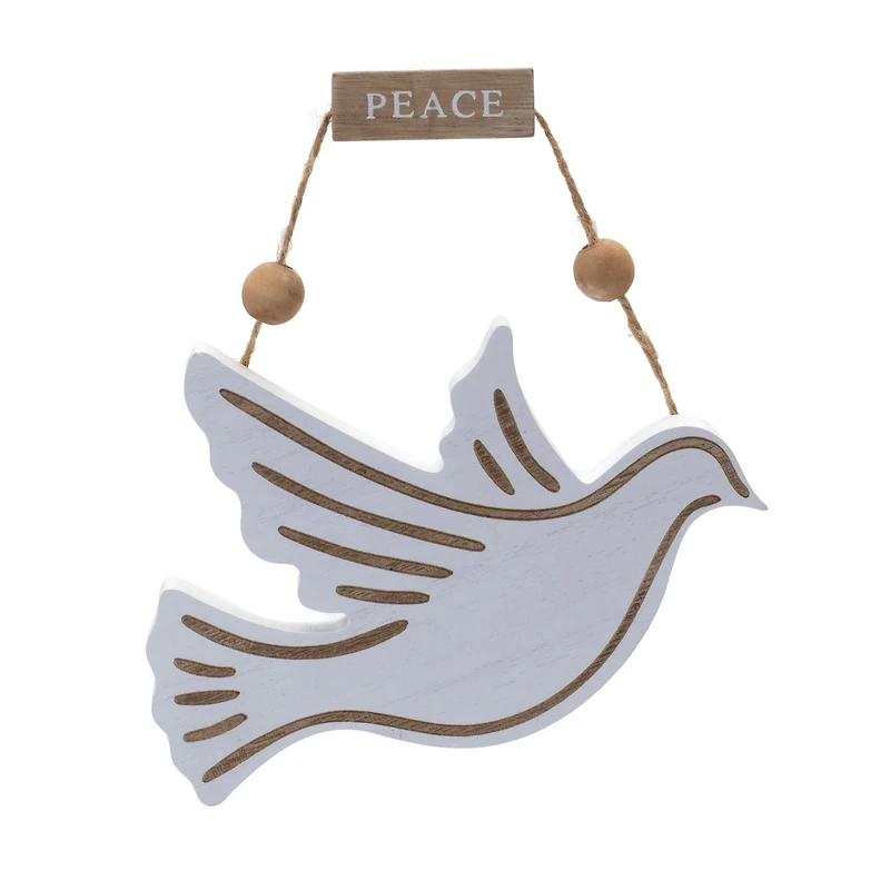 Dove & Angel Sentiment Ornament Set