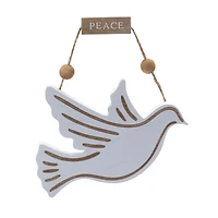 Dove & Angel Sentiment Ornament Set