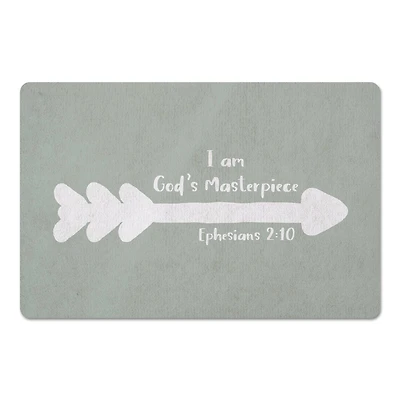 18" x 27" God's Masterpiece Arrow Floor Mat
