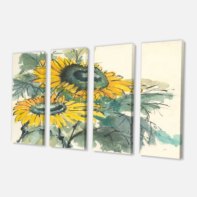 Designart - Tradionnal Sunflower I