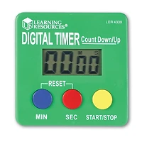 Learning Resources Count Down & Up Digital Timer