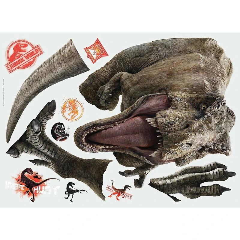 RoomMates Jurassic World 2 T-Rex Giant Wall Decal