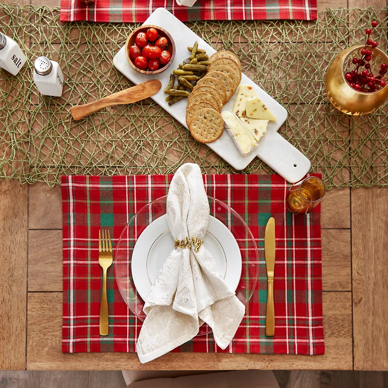 DII® Tartan Plaid Placemat (Set Of 6)