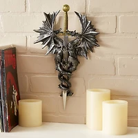 Dragon Dagger Wall Plaque