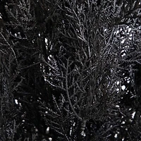 6ft. UV Resistant Artificial Halloween Black Cedar Tree (Indoor/Outdoor)