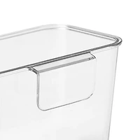 Medium Clear Hanging Organizer Bin by Simply Tidy™