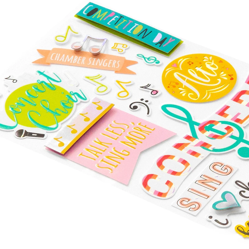 Choir Dimensional Stickers by Recollections™