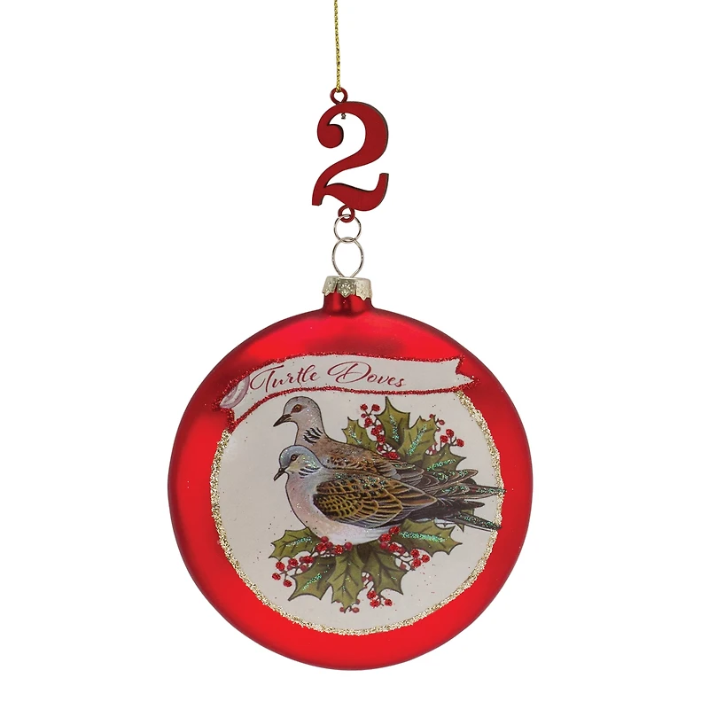 Twelve Days of Christmas Ornament Set