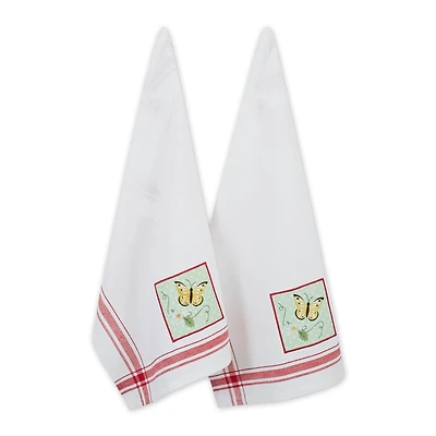 DII® Butterfly Dish Towels, 2ct.
