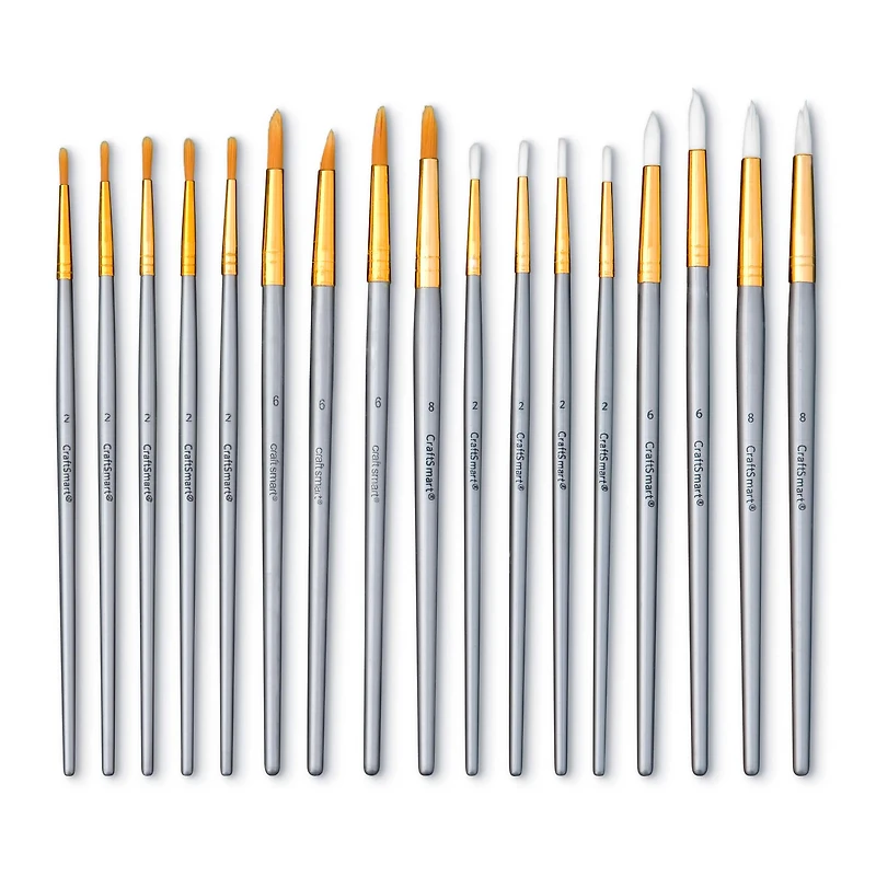Assorted All-Purpose Brushes Super Value Pack by Craft Smart®