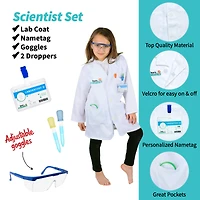 Bintiva Scienctist Explorer Gardening Dress Up & Drama Play Trunk Set