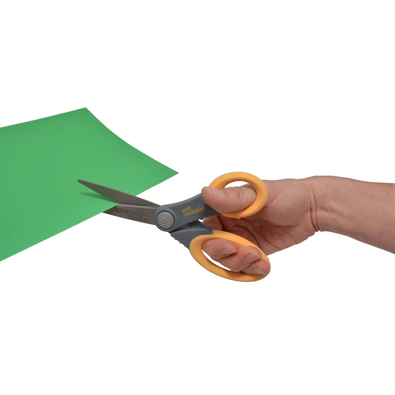 Westcott® 8" Hard Handle Anti-Microbial Scissors