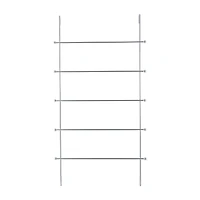 Organize It All 5-Bar Over the Door Towel Rack